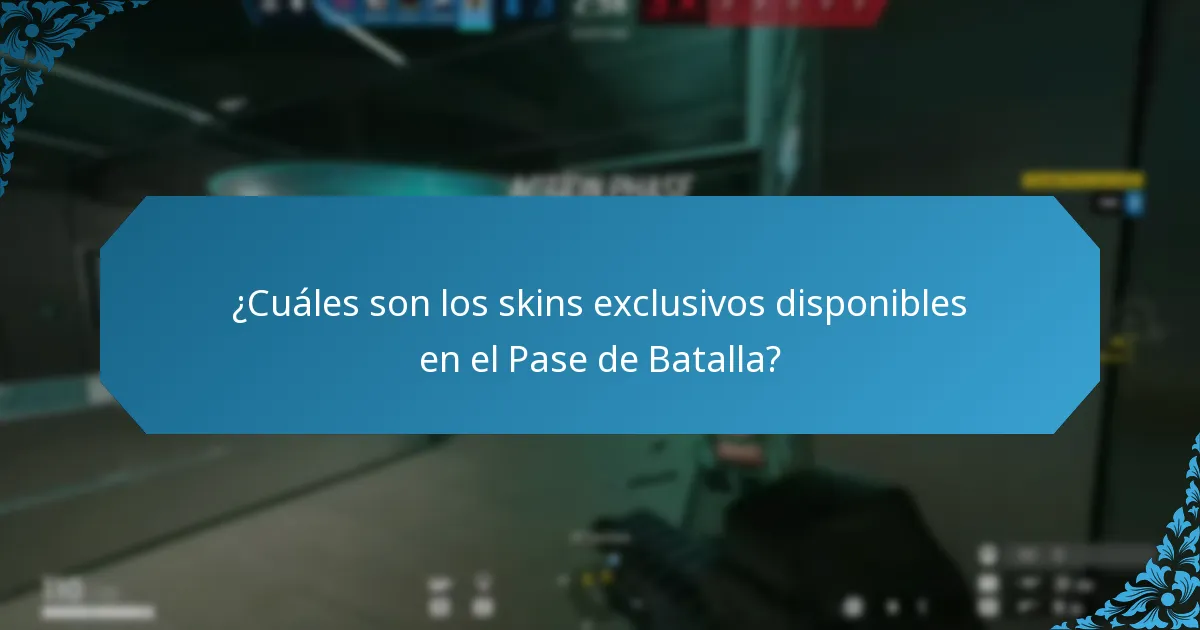 ¿Qué cosméticos de armas se pueden ganar a través del Pase de Batalla?