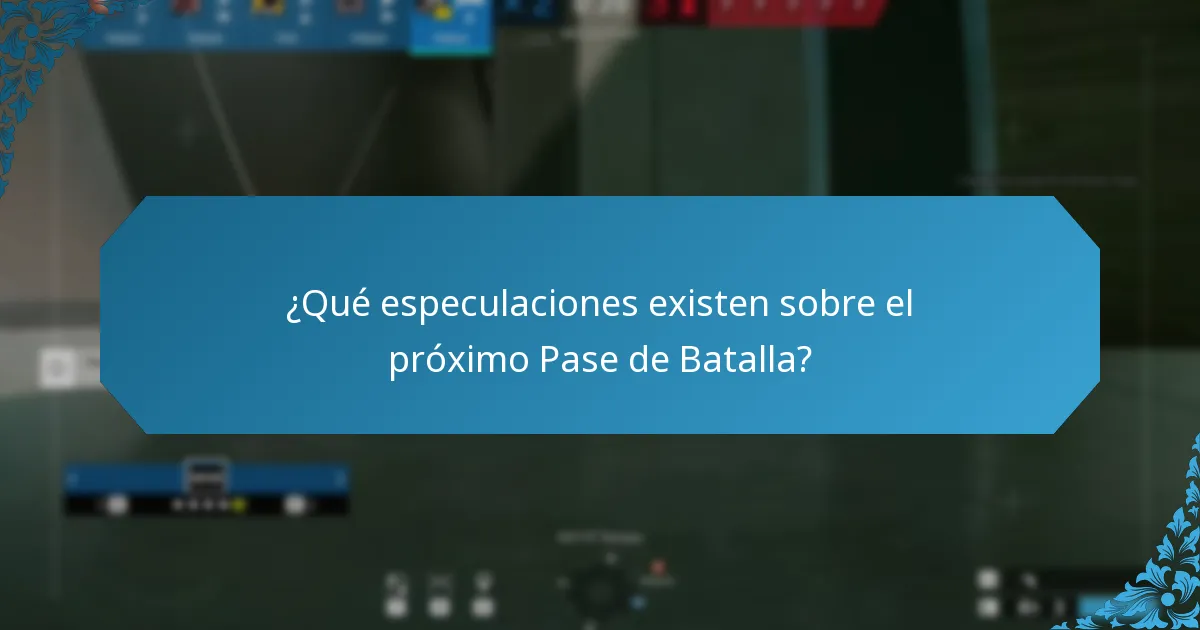 ¿Qué recompensas se esperan en futuros Pases de Batalla?